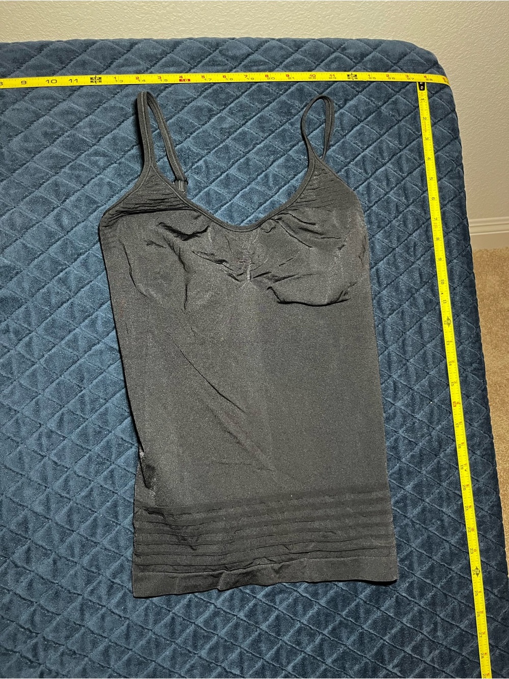 Maidenform Black Seamless Support Cami